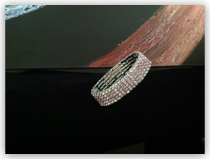 Bracelet- Pink Crystals