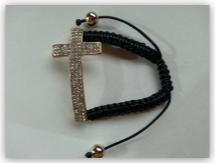 Bracelet- Corded Cross