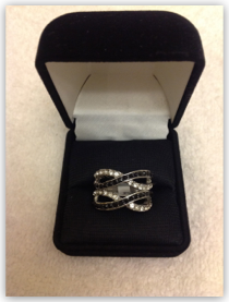 Ring - Black & Clear