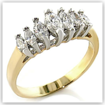 Ring - Seven Stone Marquis